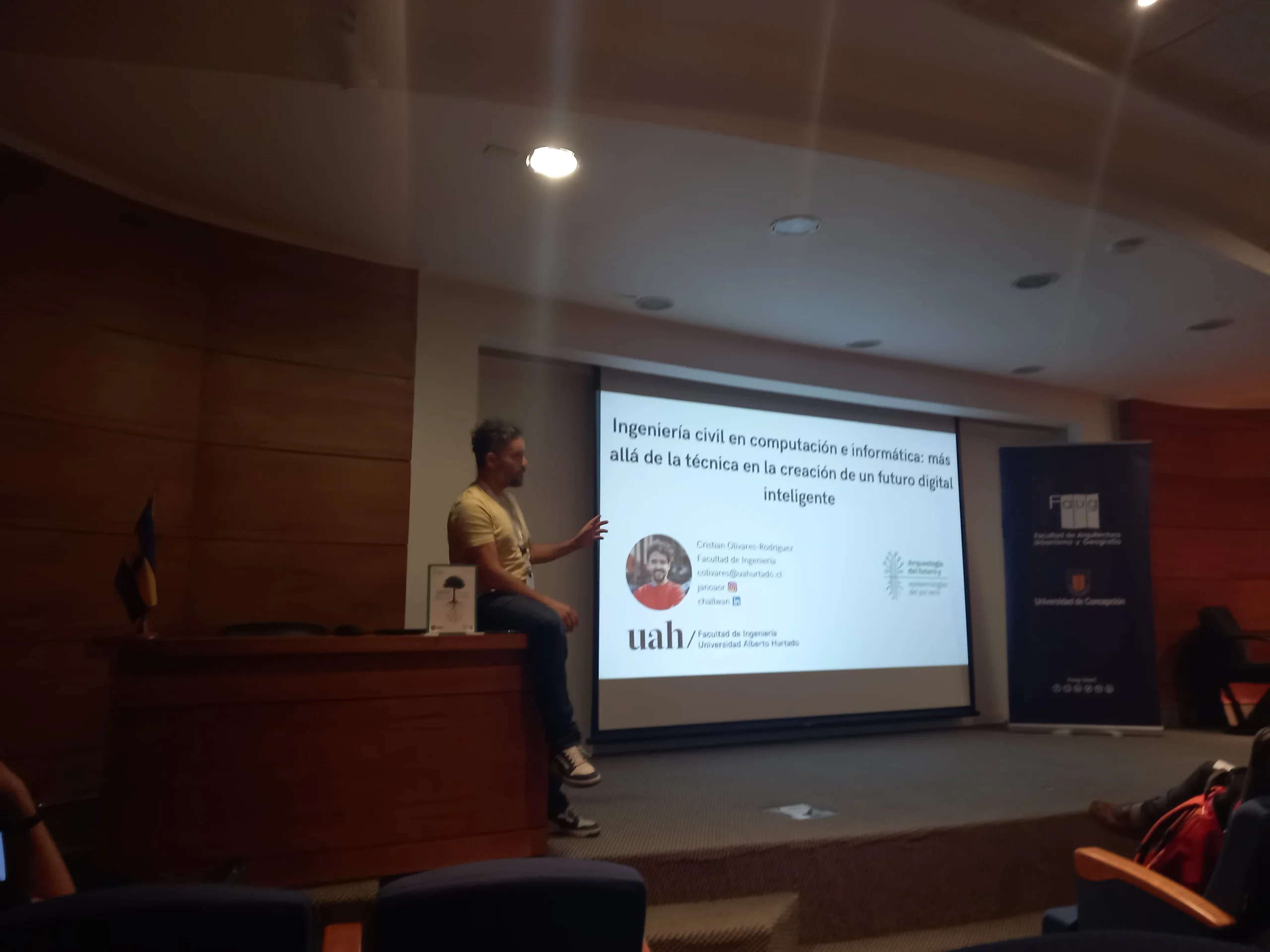 Académico FIN UAH en Encuentro CTS Chile